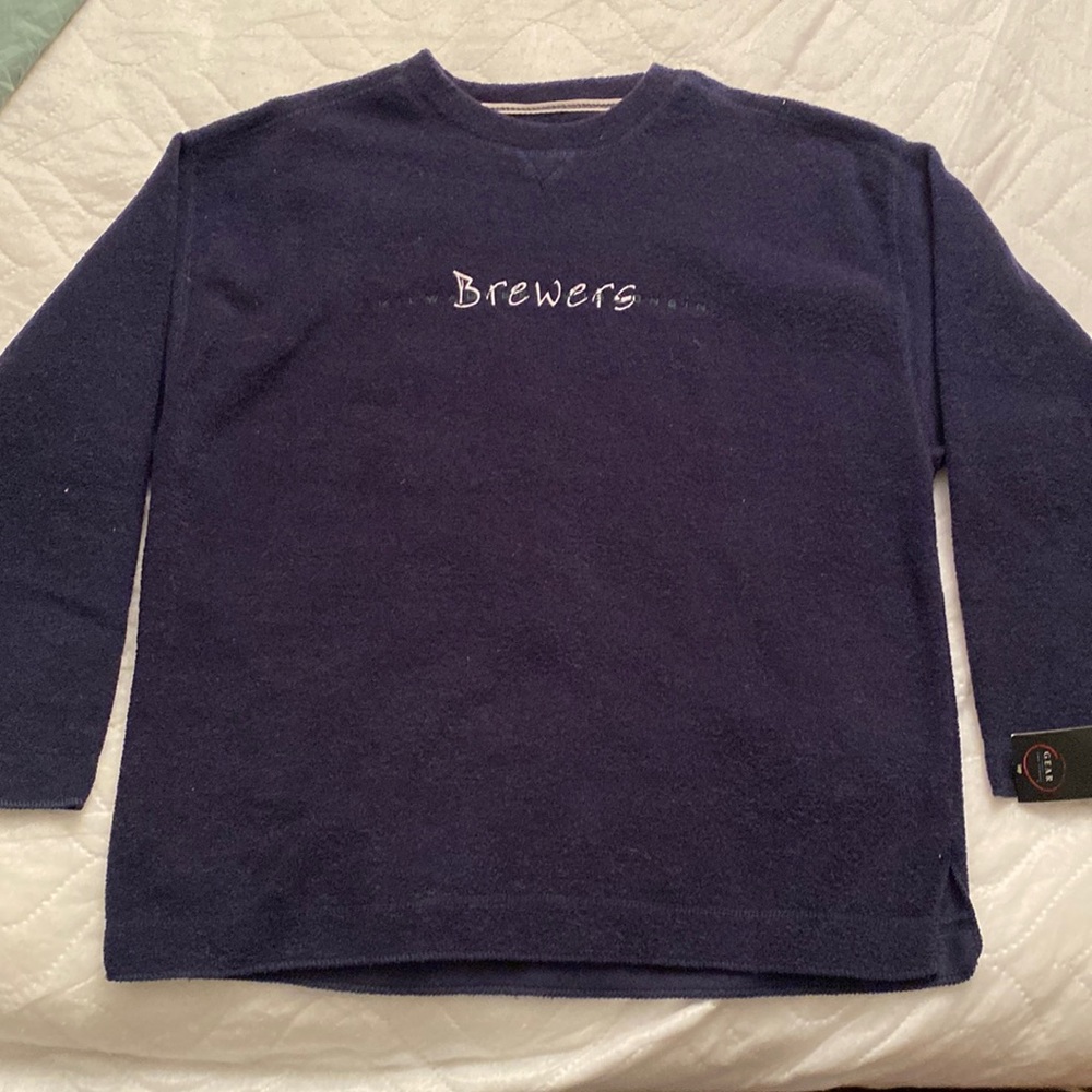 Brewers Navy Sweater
